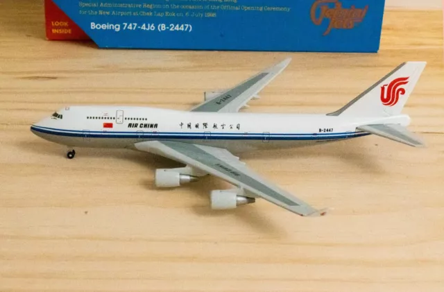 1/400 Air China B747-4J6 B-2447 Gemini Jets Jiang Zemin Visit to Hong Kong