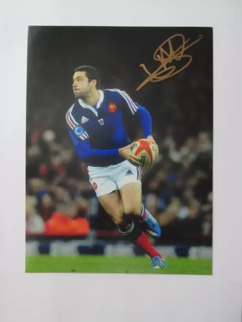 Autographe Remi Tales sur photo avec certificat  Rugby 4