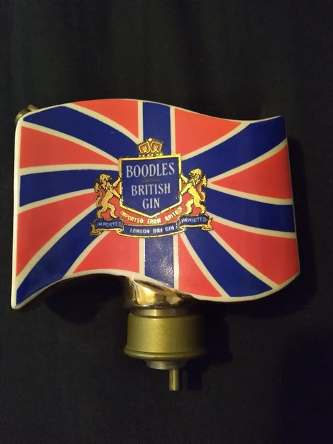 3" x 4.5" Boodles British Gin Liquir Bottle Pour Spout, See Photos