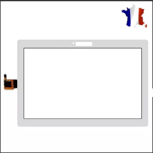 Vitre Tactile Pour Lenovo Tab 2 A10-30 X30F Blanc