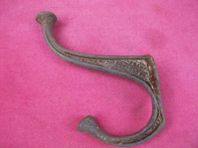 Attic Find= Antique Coat Hook Hall Tree Coat Hanger Hat Hook