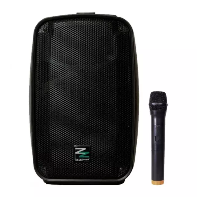 IBIZA SOUND PORT8 400W 8 PORTABLE BATTERY BLUETOOTH PA SPEAKER USB MP3 +  MICS