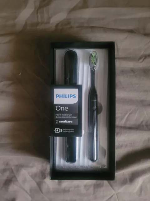 Cepillo de dientes eléctrico recargable Philips Sonicare One - negro