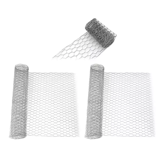 Chicken Wire Mesh Project Rust Resistance Fencing Barrier Net Protective DIY