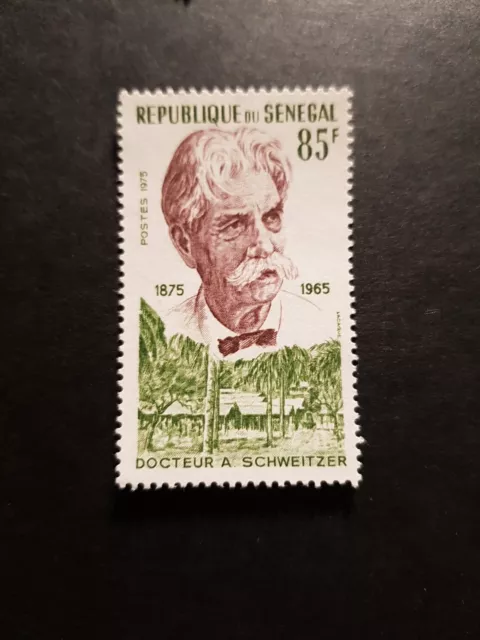 Briefmarke Senegal Dr.A.Schweiter N°414 Neu Luxus MNH 1975