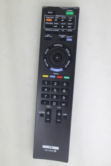 Remote For Sony KDL-40EX719 KDL-52XBR4 KLV-40BX400 KDSR-60XBR1 KDL-46EX402E TV