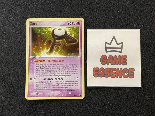 Pokemon Card Zarbi F/28 HOLO EX Hidden Forces Block EX