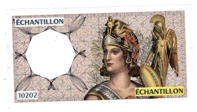 Athena Droite Banque De France Test Note Echantillon 200 Frans Montesquieu 10202