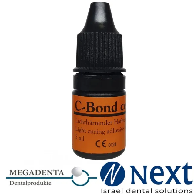 Dental Bonding C-Bond Ceram light curing adhesive MEGADENTA Germany 5 ml