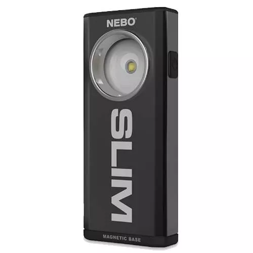 Nebo SLIM Rechargeable Pocket Light - Black