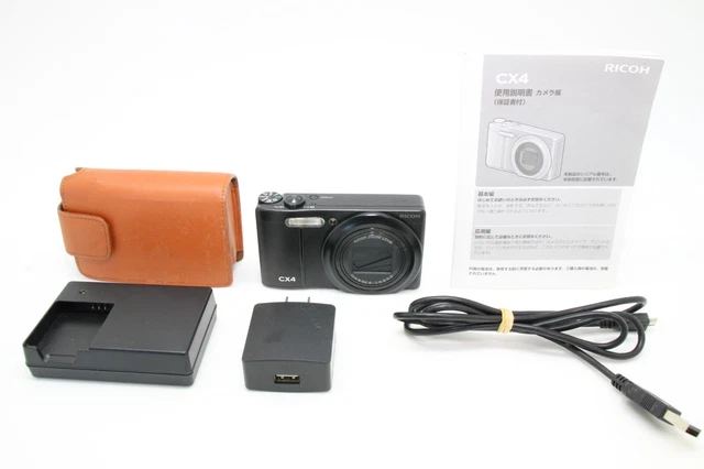 【 NEAR MINT 】RICOH CX4 10.0 MP Compact Digital camera Leather Case From JAPAN 11