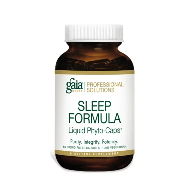 Fórmula para dormir Gaia Herbs Professional Solutions - 60 fitocapas líquidas