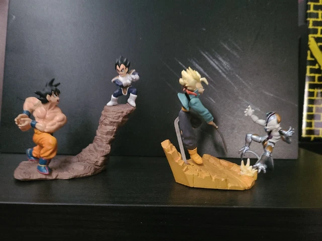 FIGURINE CAPSULE VEGETA And Goku, Dragon Ball, Megahouse Dracap EUR 82,55 - PicClick FR