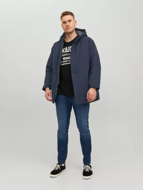 Jack&Jones Giaccone Parka Per Uomo E Ragazzo Taglie Forti