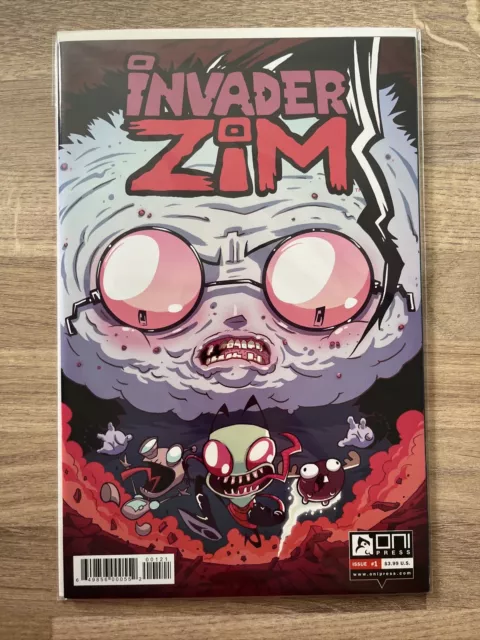 ONI Press Comics Invader Zim #1 Low Print Run 2015 Konietzko Variant
