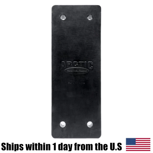 Genuine OEM Arctic Heavy Duty Sectional Plow Bottom Poly Mounting Block 10206