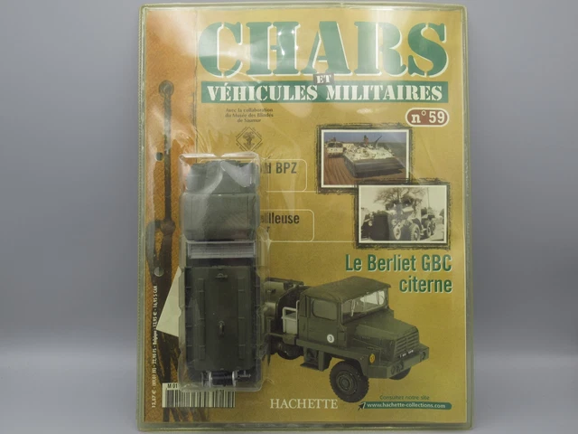 Solido 1/50 Camion Berliet GBC Citerne - Armée Française - NEUF