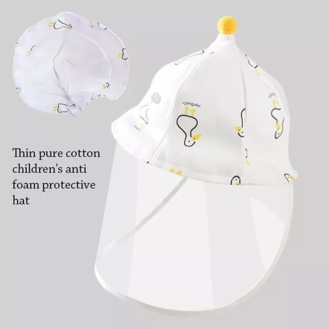 Cute Baby Hat Cotton Anti-droplet Protective Hat Casual Fisherman Cap