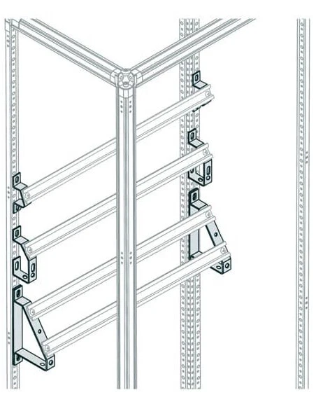 Support incliné pour Bornier (x10Pces) 1STQ003202A0000 ABB EV2110