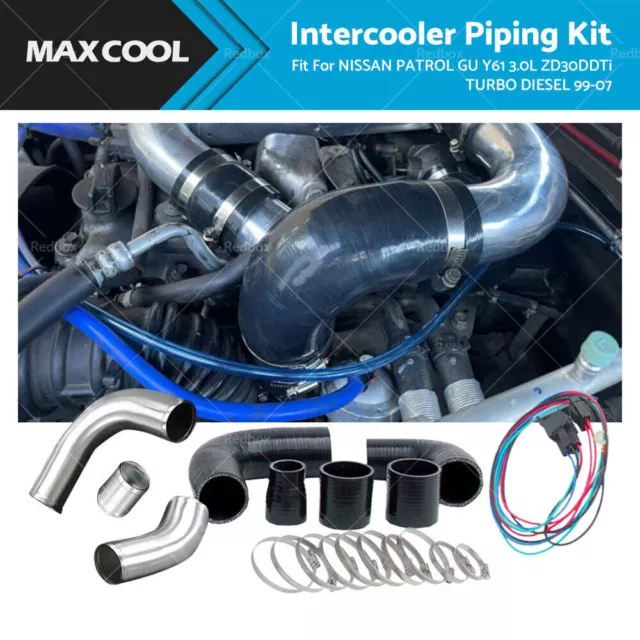 Intercooler Piping Kit fit NISSAN PATROL GU Y61 3.0L ZD30DDTi TURBO DIESEL 99-07