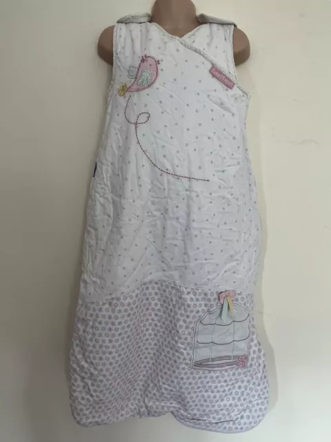 GROBAG TRAVEL BABY Sleeping Bag Age 6 18 Months Tog 2.5 Pink Girls