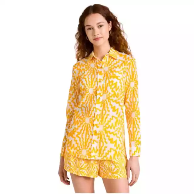 NWT Le Superbe Sun Struck button down shirt