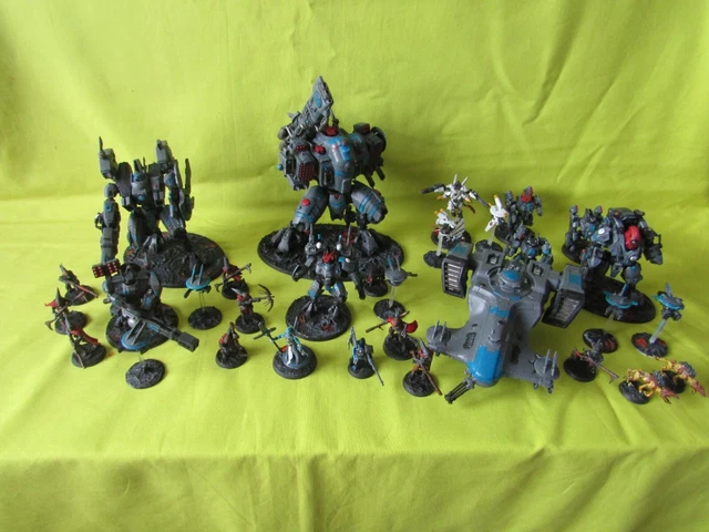 Warhammer 40K Painted Tau Army - Many Units To Choose From