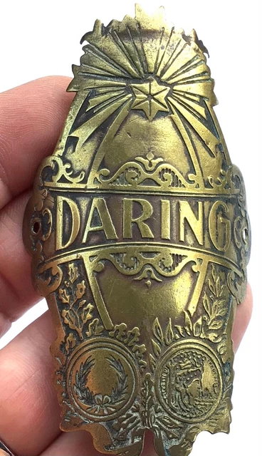 PLAQUE DE VELO ANCIENNE CLEMENT PARIS bicyclette bike 1900