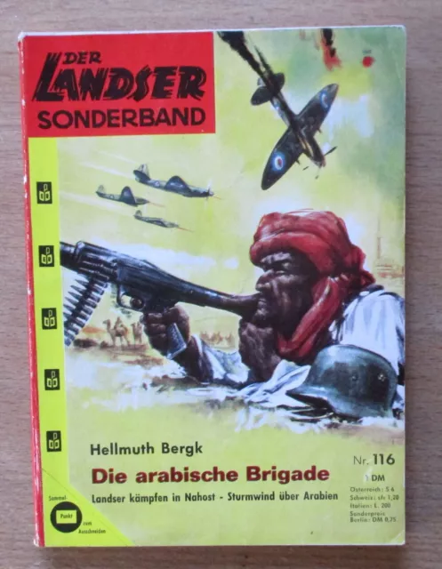 Der LANDSER Sonderband,  Nr.  116:  H Bergk  /  Die arabische Brigade    (Z 2)