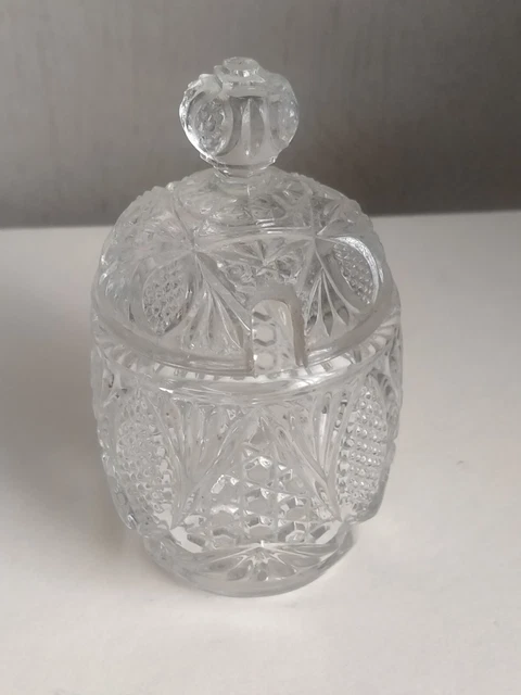 ANCIEN SUCRIER EN Verre Bec Verseur Inox Noté Kelly EUR 8,00 - FR ANCIEN SUCRIER EN Verre Bec Verseur Inox Noté Kelly EUR 8,00 - FR