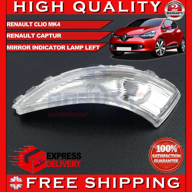 FOR RENAULT CAPTUR Clio Mk4 Wing Mirror Indicator Lamp Left 261659450R