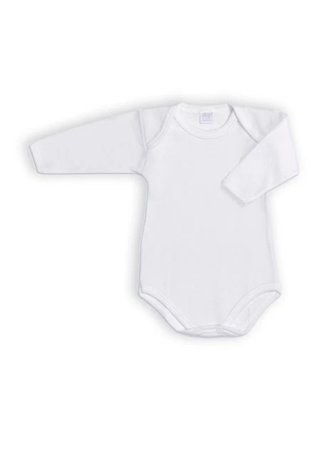 Body Neonato/a Manica Lunga Ellepi AF890 in Cotone Garzato