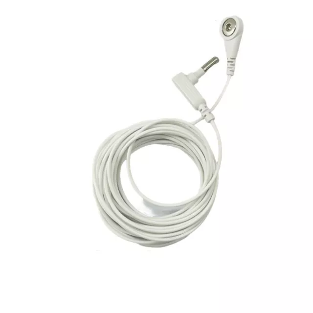 Copper Anti Static Grounding Cable White Resistance 10k Grounding Wire  Worker