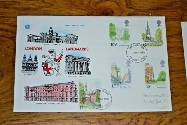 May 1980 Stuart First Day Cover: London Landmarks