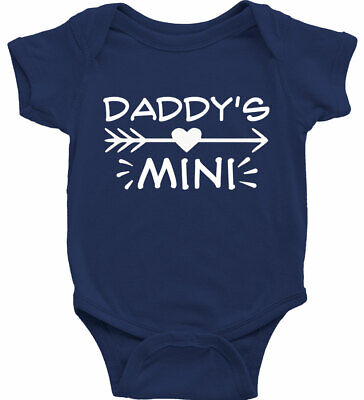 Baby Bodysuit One-Piece Babysuits gift Daddys Little Best Friends Daddys mini me