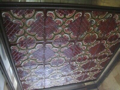 Antique tin ceiling tile 2ft. x 2 ft.