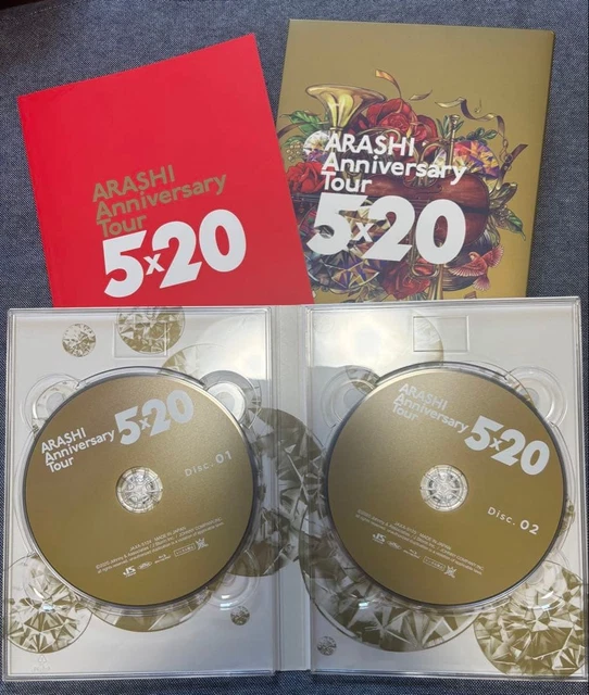 ARASHI ANNIVERSARY TOUR 5x Platinum Blu-ray £84.84 - PicClick UK