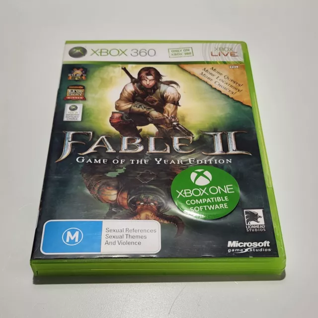 xbox 360 FABLE II 2 Game Of The Year Edition WORKS ON US CONSOLES PAL  EXCLUSIVE