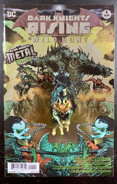 Dark Knights Rising The Wild Hunt #1 DC Foil Cover Dark Nights Metal SNYDER 2018