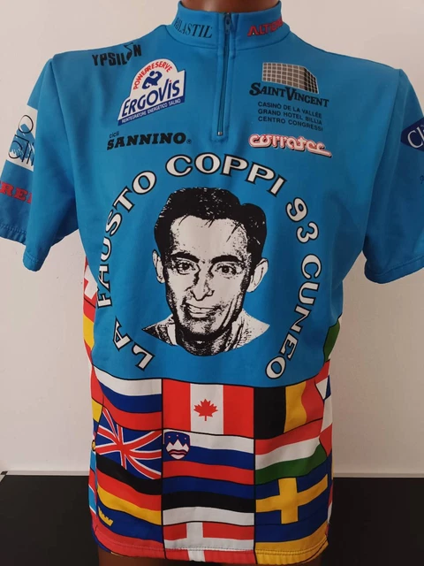 TOSHIBA LA VIE CLAIRE SANTINI MAGLIA BICI CICLISMO SHIRT