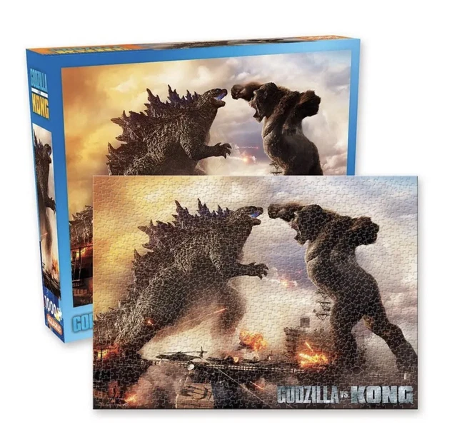 GODZILLA /KONG Aquarius Jigsaw Puzzle 1000pcs BRAND NEW
