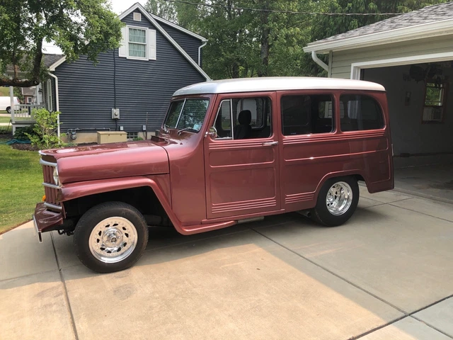 1950 Willys Maverick two tone
