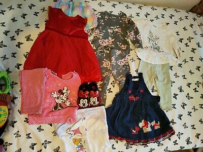 Baby Girl Disney and other Outfit Sets Bundle 6-9 Months 🎀