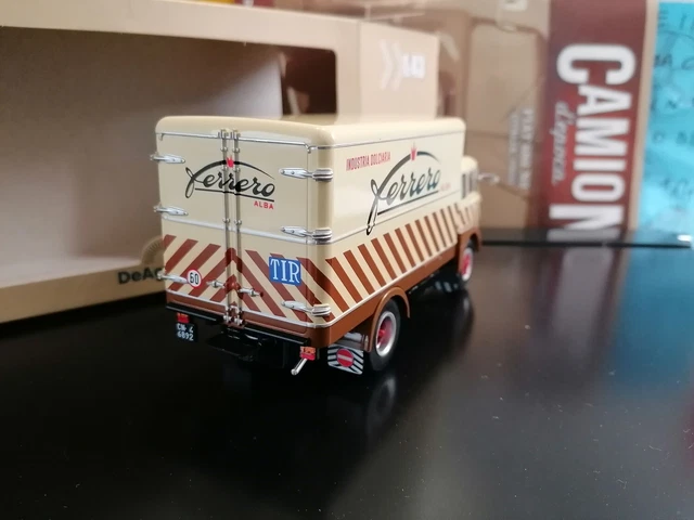 Camión De Época A Escala 1:43 - Modelo Coleccionable Deagostini