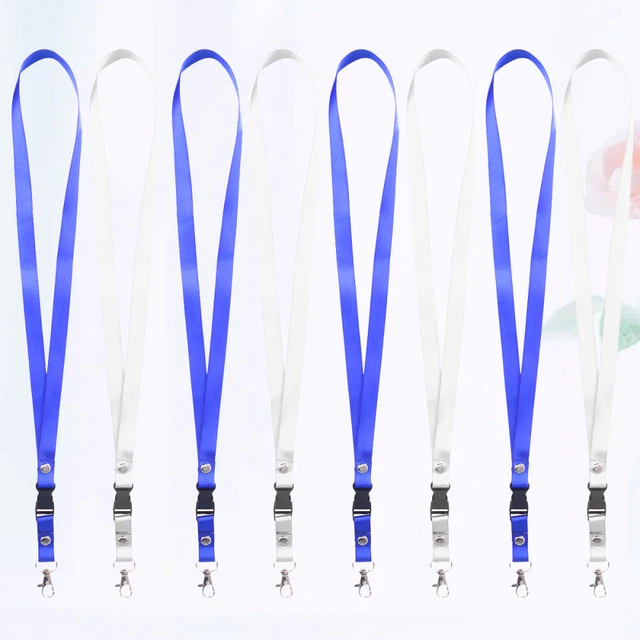 8PCS Badge Lanyards Neck Lanyards Neck Strap Lanyard Wristlet Strap 3