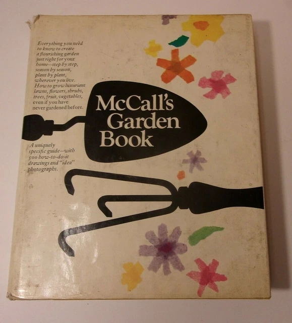 McCall's Garden Book (1968), Gretchen Harshbarger, hardcover w. dust jacket