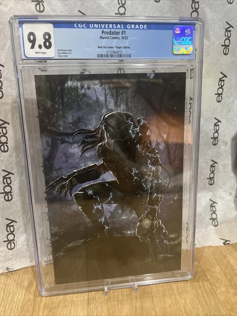 Predator #1 (2022) Marvel CGC 9.8 White Bird City Comics Edition Virgin Rare