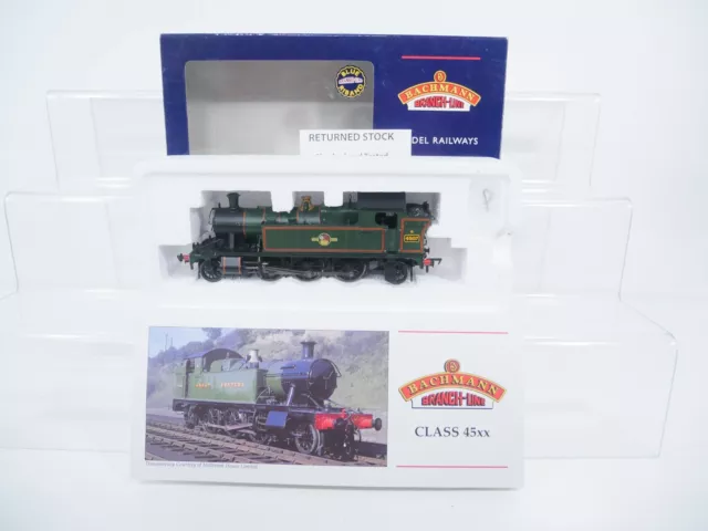 Bachmann OO Gauge Steam Locomotive 32-125DC BR Prairie Tank 4507 DCC Removed