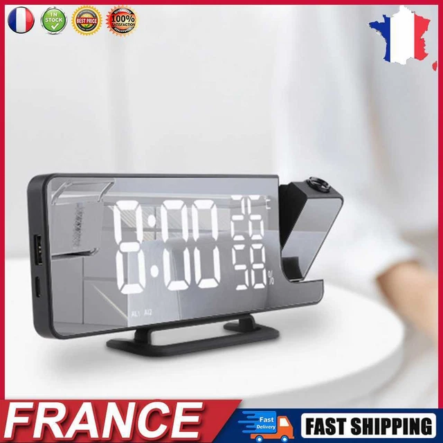 Electronic Alarm Clock Decorations Bedside Clock for Home Bedroom Office Schools
