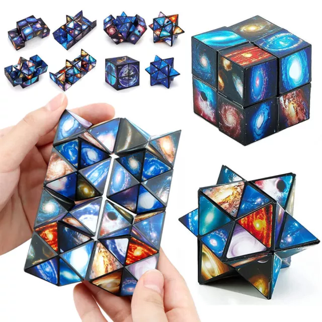 3D Infinity Magic Cube Fidget Toy Stress and Anxiety Relief Puzzle Games Toy＊